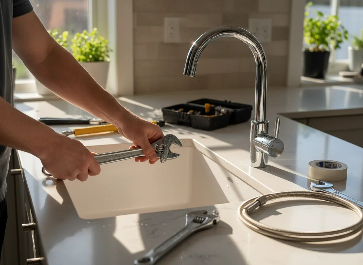 Bricolaje: cambiar grifo de cocina