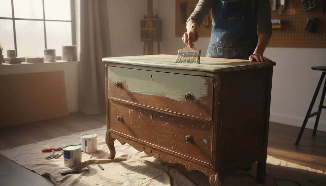 Repintar muebles chalk paint