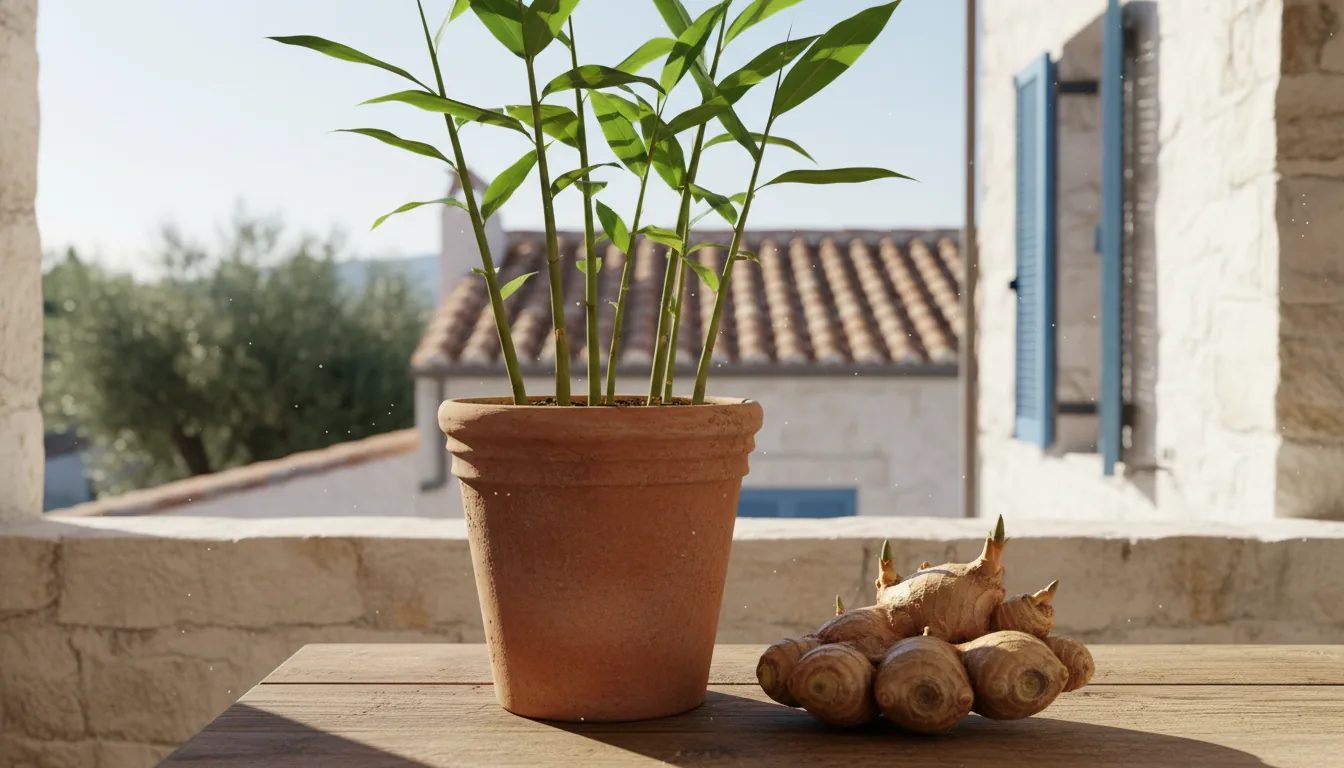 Cultivar jengibre en casa