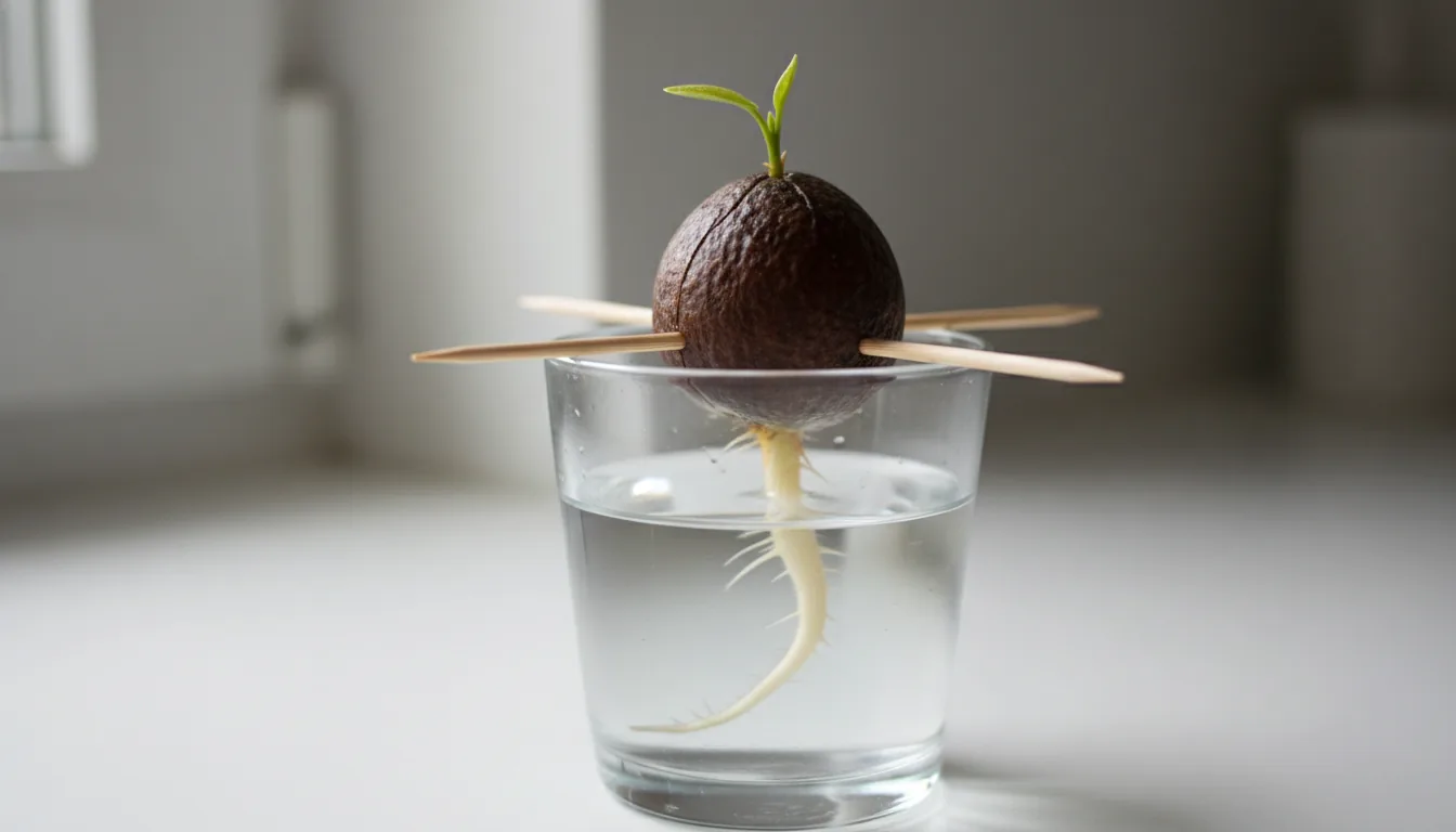 Germinar semilla de aguacate