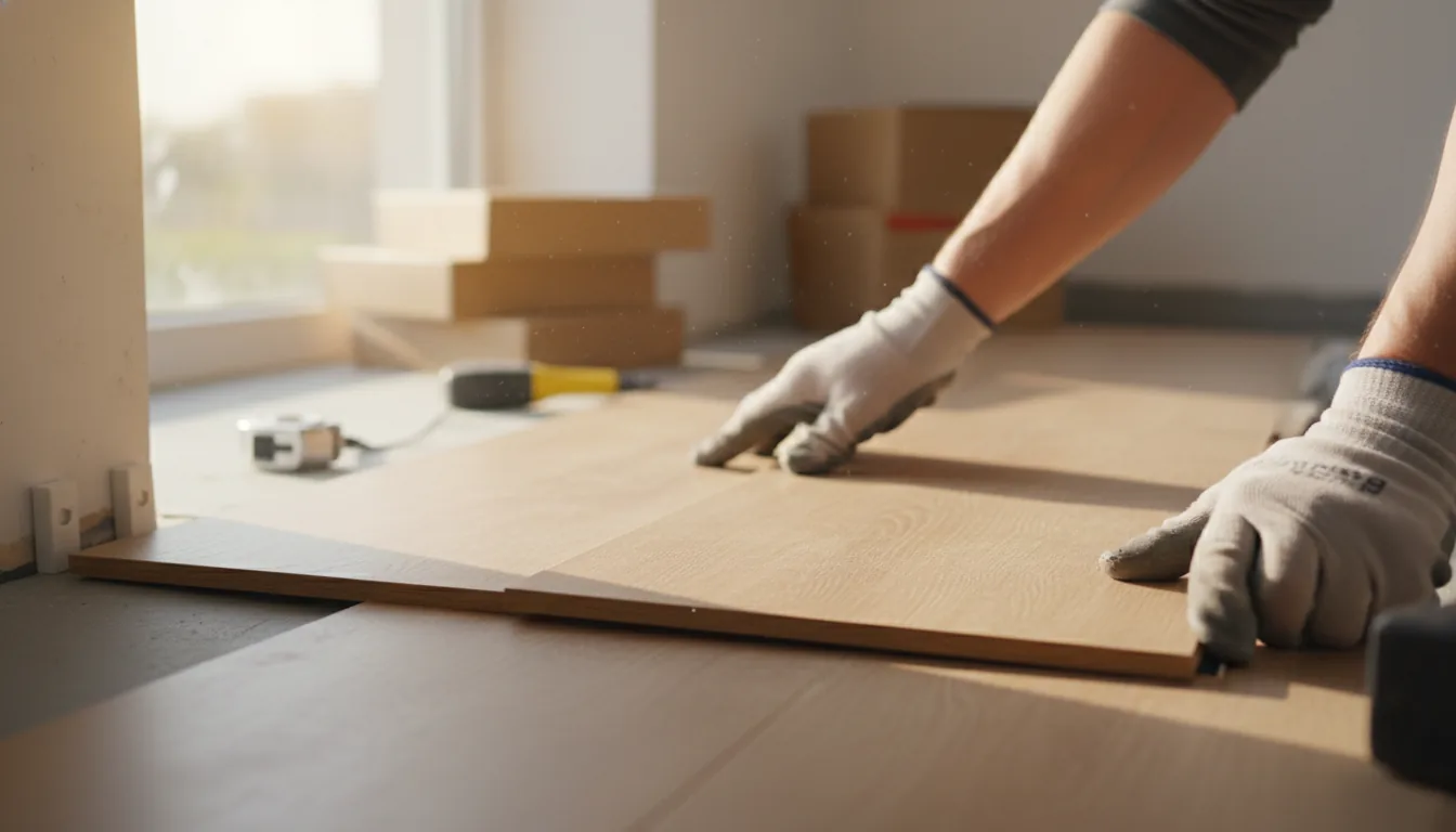 Instalar suelo laminado paso a paso